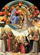 GHIRLANDAIO, Domenico Coronation of the Virgin oil painting artist